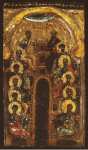 Icon Descent of the Holy Spirit fragment of epistyl - Hermitage